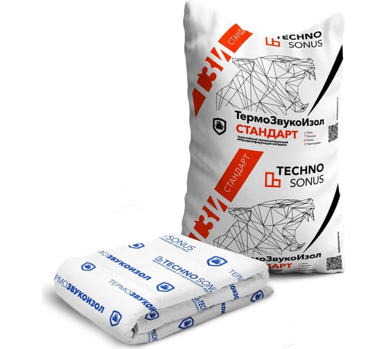 Изображение товара Мат для звукоизоляции ТермоЗвукоИзол Стандарт (10х1.5 м; 14 мм; 15 кв.м) ТехноСонус 1300100006