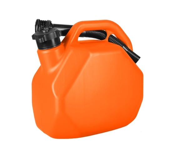 Изображение товара Канистра RESERVE 20 л оранжевая для топлива (усиленная) с крышкой и лейкой 3ton 55383