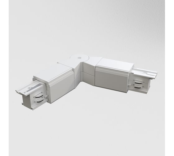 Изображение товара Коннектор поворотный шарнирный VOLTEGA Trinity белый TRA-VGL005CS-31W