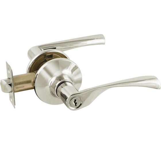 Изображение товара Межкомнатная защелка НОРА-М ЕСО хром ЗВ2-01-Э ключ/фикс. 14392