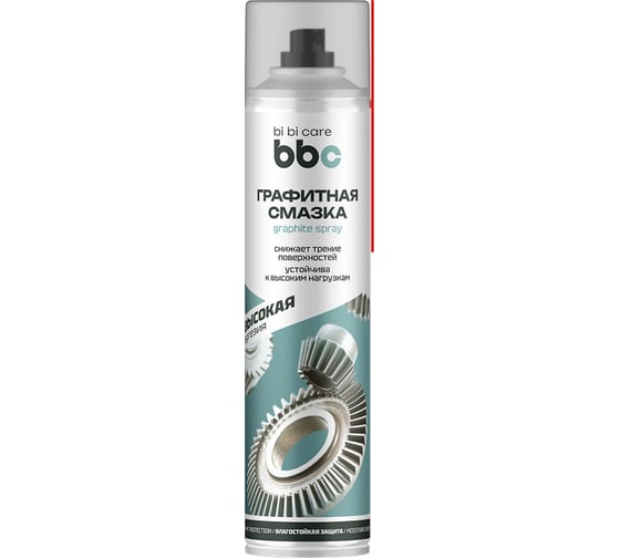 Изображение товара Графитная смазка BiBiCare 400 мл 4420