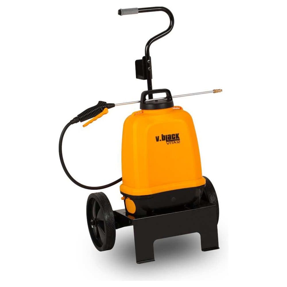 Изображение товара Аккумуляторный опрыскиватель Volpi originale V.Black Vita 12 литров профессиональный