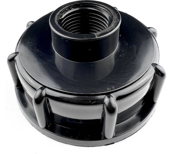 Изображение товара Переходник на еврокуб Профитт вход S60 / ВР 2" х отвод ВР 1/2", пластик 1895397