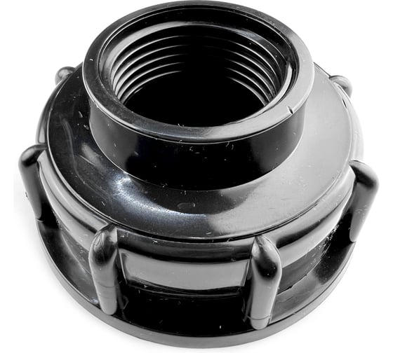 Изображение товара Переходник на еврокуб Профитт вход S60 / ВР 2" х отвод ВР 1", пластик 1895410