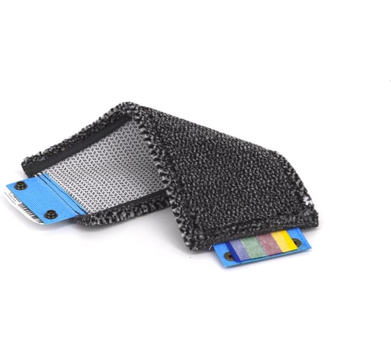 Изображение товара Плоский МОП A-VM 34x10 см, абразивный, кнопки, серый MF2226