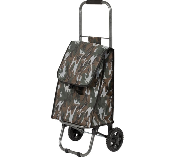 Изображение товара Тележка с сумкой Рыжий кот D203 ХАКИ, 25кг 093582