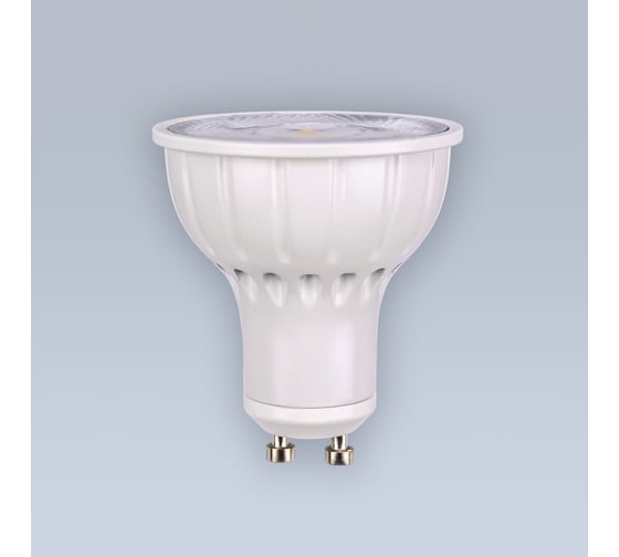 Изображение товара Светодиодная лампа ELEGANZ GU10 7W MR16 с отражателем теплая 3000К 220V, 1шт 1316