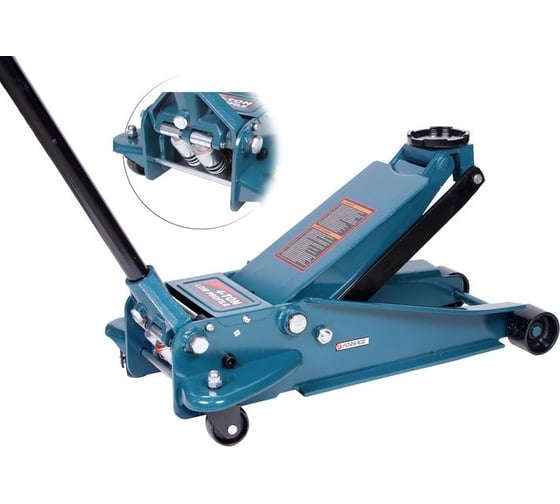 Изображение товара Домкрат Forsage подкатной гидравлический двухпоршневой 4т. с 3-мя уровнями фиксации F-T84008(1142)