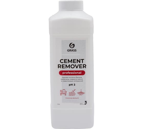Изображение товара Средство для очистки после ремонта Grass Cement Remover канистра 1л 125441