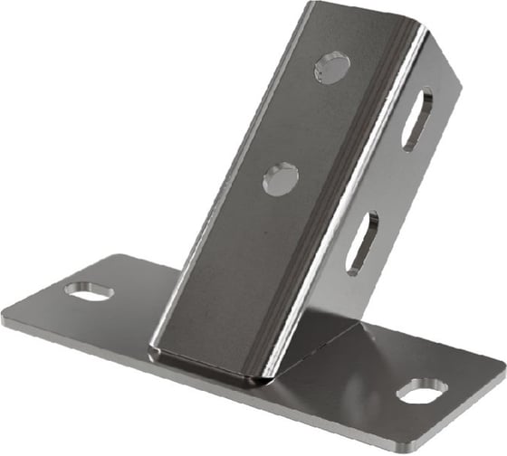 Изображение товара Опора напольная для страт-профиля Fachmann 45 V сталь 4 мм оцинкованная 11.518