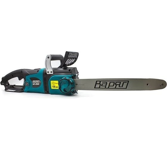 Изображение товара Пила цепная электрическая ВАРЯГ ЦП-2500 2500 Вт, 840 м/мин, шина 16"/40 см, цепь 3/8", 1.3 мм 02701