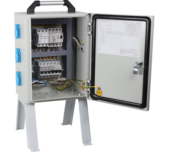 Изображение товара Щит механизации ООО "Центр Энергии" НКУ ЩР 32А IP44 (ЩМ-РУСП-32-3x16/3+1x16/5) 00-00013652