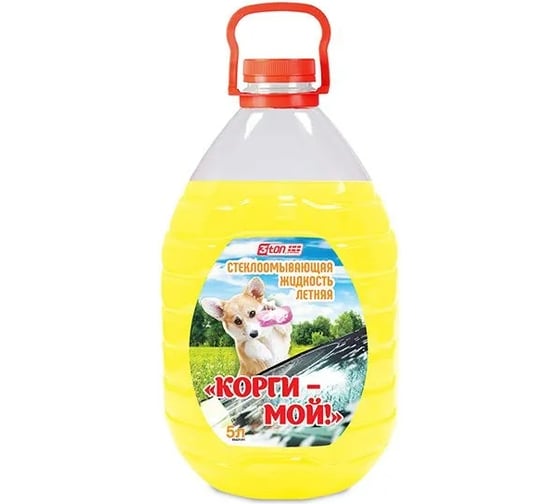 Изображение товара Стеклоомывающая жидкость 3ton Т-501 КОРГИ-МОЙ! 5 л 55431
