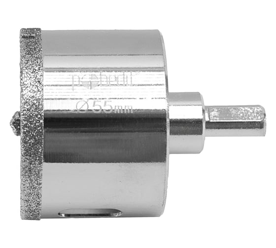 Изображение товара Коронка алмазная по стеклу и керамограниту 55x67 мм Pobedit 3009055