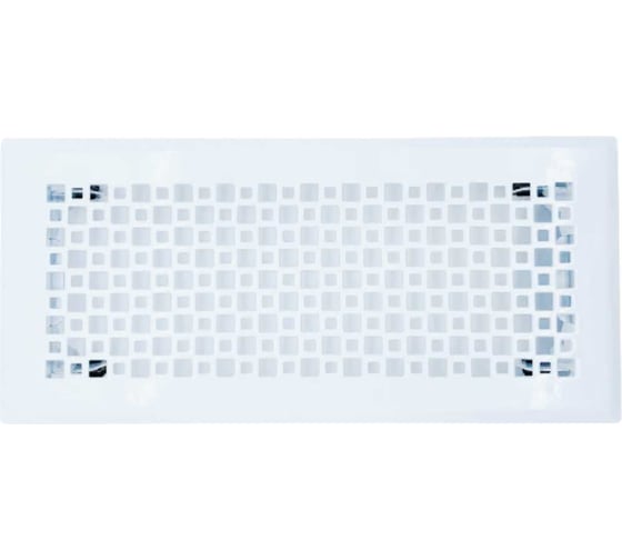 Изображение товара Стальная решетка дизайнерская 250x100 мм, белый глянец Brofer Nettuno