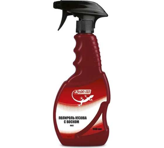 Изображение товара Полироль кузова 3ton ТН-550 с воском, 550 мл 52221
