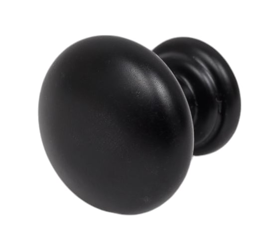 Изображение товара Ручка-кнопка KERRON матовый черный RK-106 BL