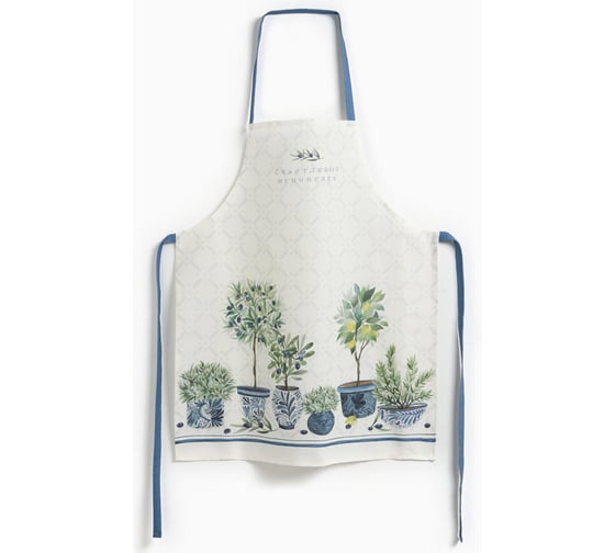 Изображение товара Фартук Этель Olives 60x70см, 100% хлопок, репс, 220 г/м2 10200491