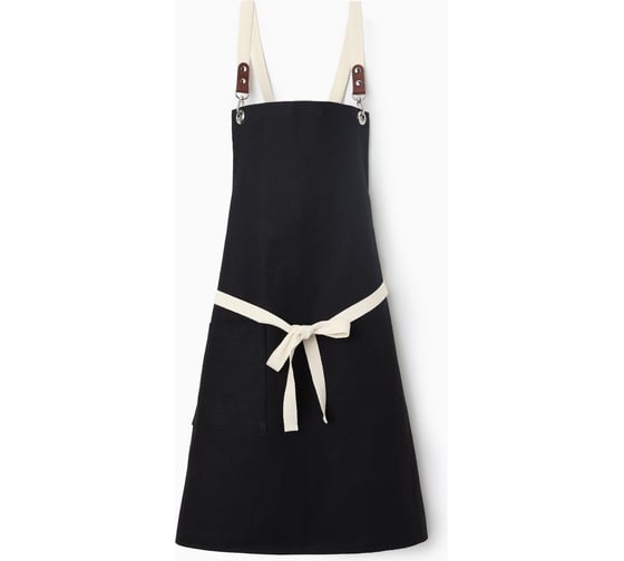 Изображение товара Фартук Этель Minimalist design 60x70 см, dark,лён 45%, хлопок 55%, 395 г/м2 10300783