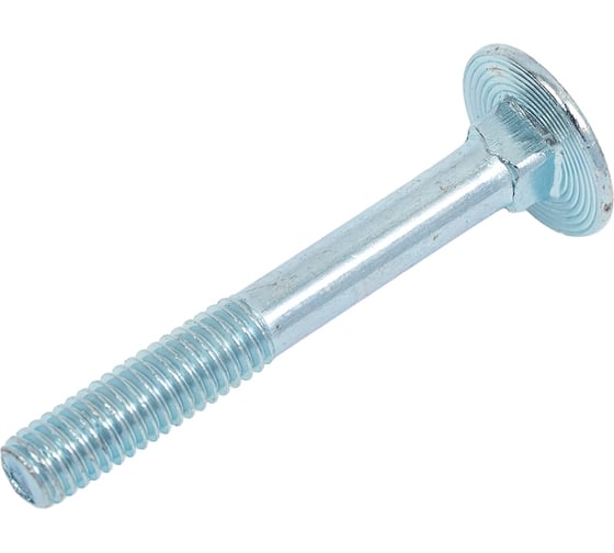 Изображение товара Болт мебельный МЕТАЛЛСЕРВИС M6x45 DIN 603 оцинкованный, 40 шт. МС 1276727