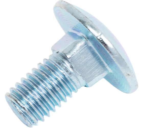 Изображение товара Болт мебельный МЕТАЛЛСЕРВИС М10x20 DIN 603 оцинкованный, 10 шт. МС 1276849