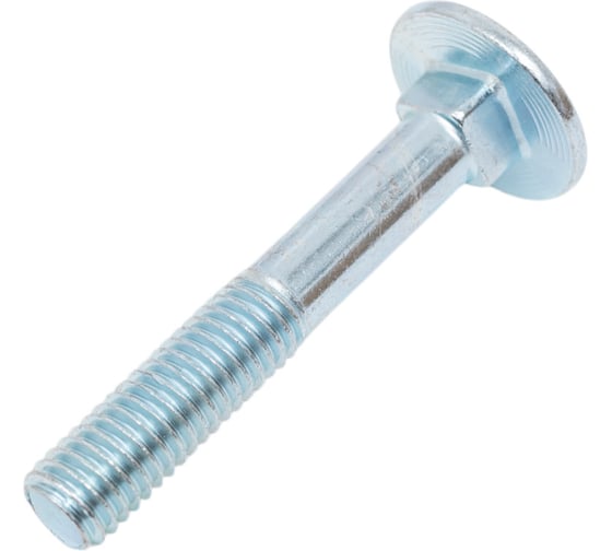 Изображение товара Болт мебельный МЕТАЛЛСЕРВИС M8x50 DIN 603 оцинкованный, 60 шт. МС 1273685