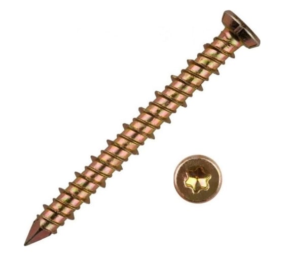 Изображение товара Шуруп по бетону МЕТАЛЛСЕРВИС 7,5x132 4 шт. МС 1268487