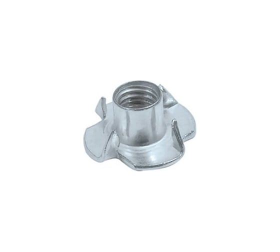 Изображение товара Гайка МЕТАЛЛСЕРВИС M6x9 DIN 1624 мебельная врезная, оцинкованный, 10 шт. МС 1270999