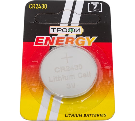 Изображение товара Элемент питания Трофи CR24301BL Б0003653