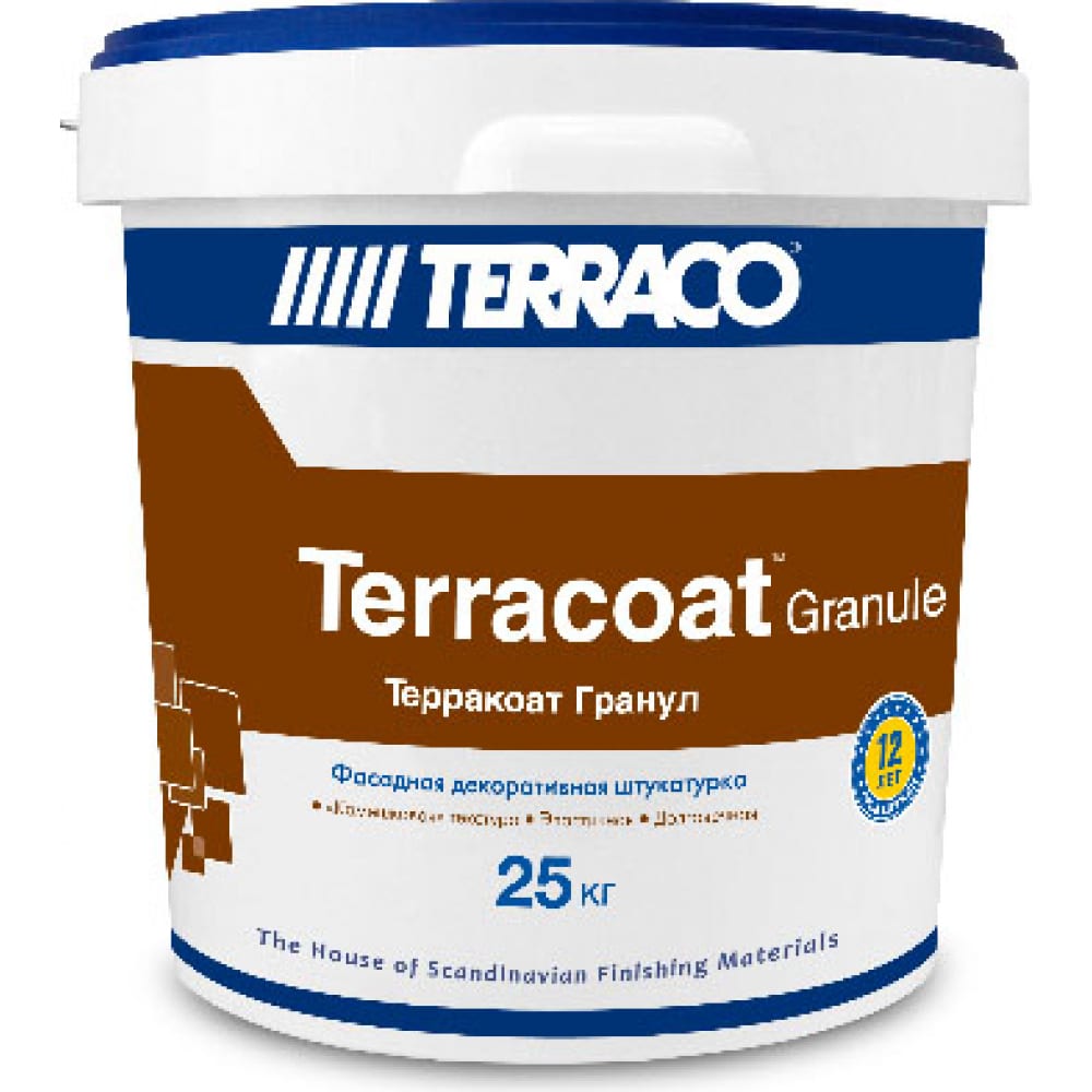 Штукатурное декоративное покрытие TERRACO покрытие декоративное profilux 7 кг белый