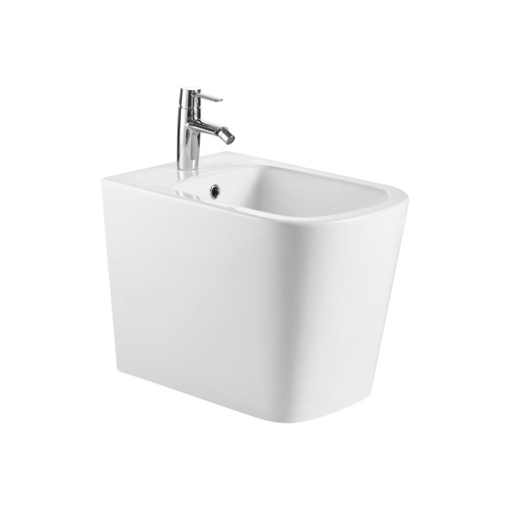 Изображение товара Биде напольное Iberica Blanca TOLEDO BIDE белое с отверстием под смеситель, IB.TLA.B32