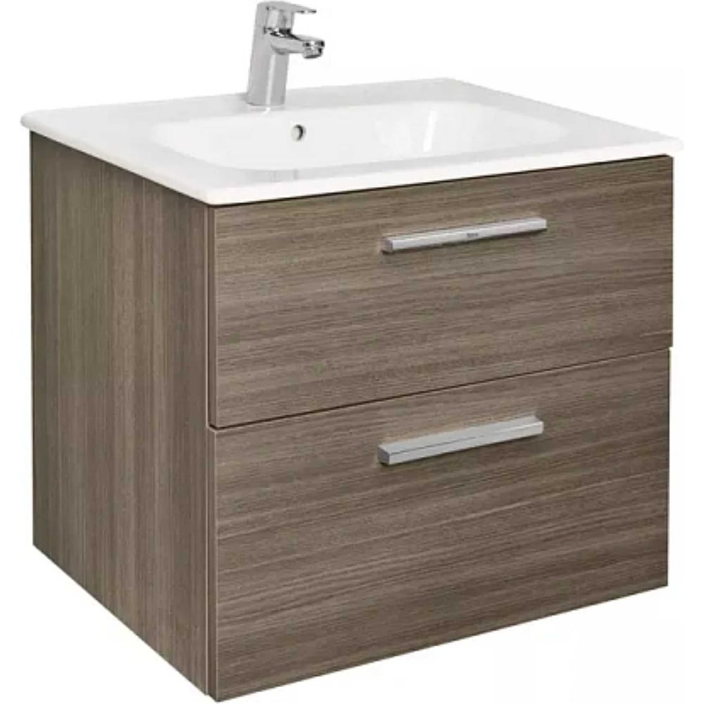 Изображение товара Тумба под раковину ROCA VICTORIA 60 городской дуб с 2 ящиками