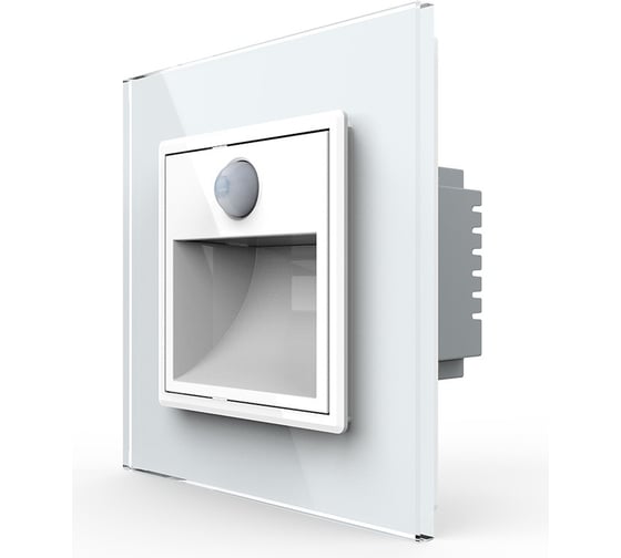 Изображение товара Подсветка лестницы, пола LIVOLO с датчиком движения, 1 пост, цвет белый VL-C701JDRG-11