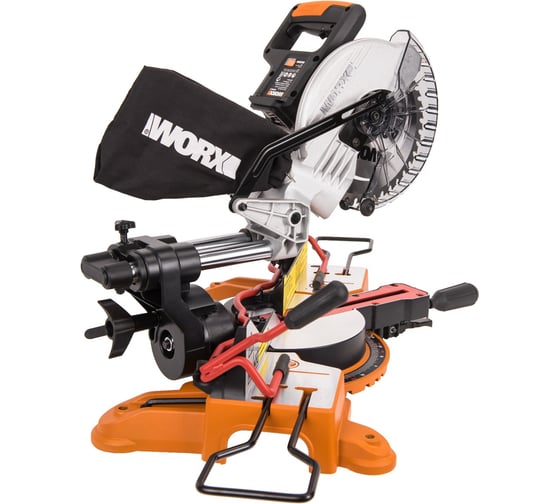 Изображение товара Аккумуляторная торцовочная пила WORX без АКБ и ЗУ, коробка WX845.9