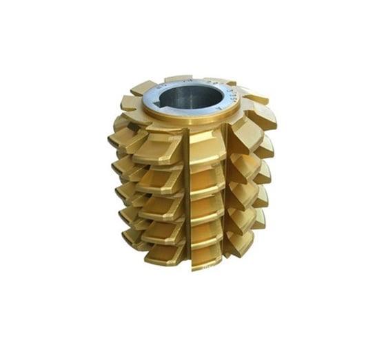 Изображение товара Фреза червячная М10, 20 градусов, кл. B, 2510-4223, ГОСТ 9324-80, 150x170x50 мм, Р6М5 TiN SOVIS 26059