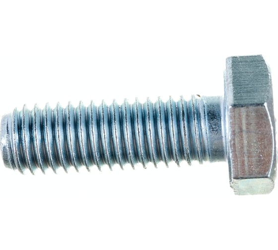 Изображение товара Болт Стройметиз М10х30 DIN 933, класс прочности 8.8, цинк уп. 2 шт 3022031