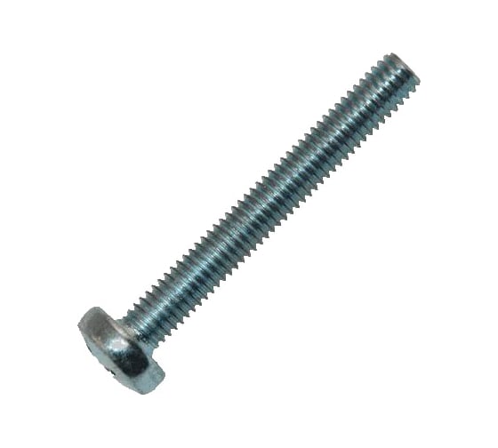 Изображение товара Винт с полуцилиндрической головкой Метизный двор 6x40 мм, DIN 7985, 100 шт. 4690441038180