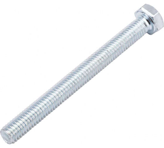 Изображение товара Болт Стройметиз М5х50 DIN 933, класс прочности 5.8, цинк уп. 5 шт 3010881