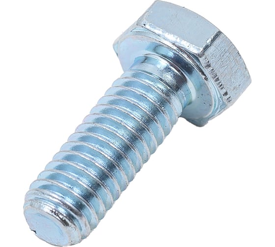 Изображение товара Болт Стройметиз М6х16 DIN 933, класс прочности 5.8, цинк уп. 7 шт 3011211