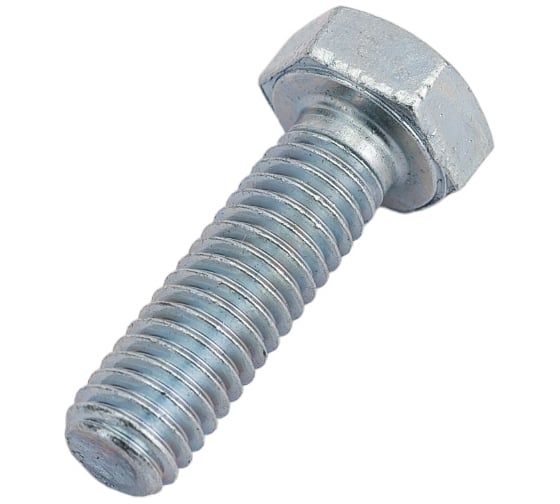 Изображение товара Болт Стройметиз М6х20 DIN 933, класс прочности 8.8, цинк уп. 6 шт 3021221
