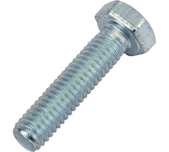 Изображение товара Болт Стройметиз М6х25 DIN 933, класс прочности 8.8, цинк уп. 6 шт 3021231