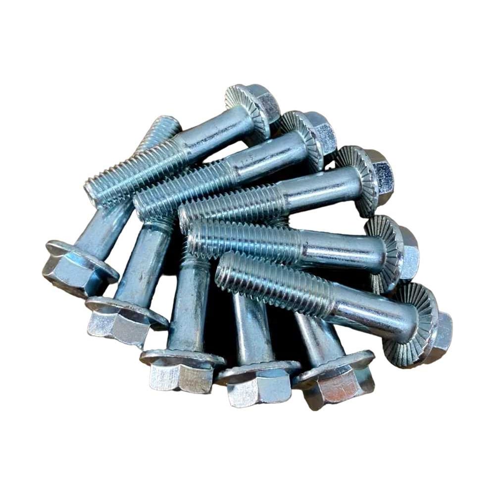Изображение товара Болт 23 БОЛТА М10x60 с фланцем к.п.8.8 ОЦ DIN6921