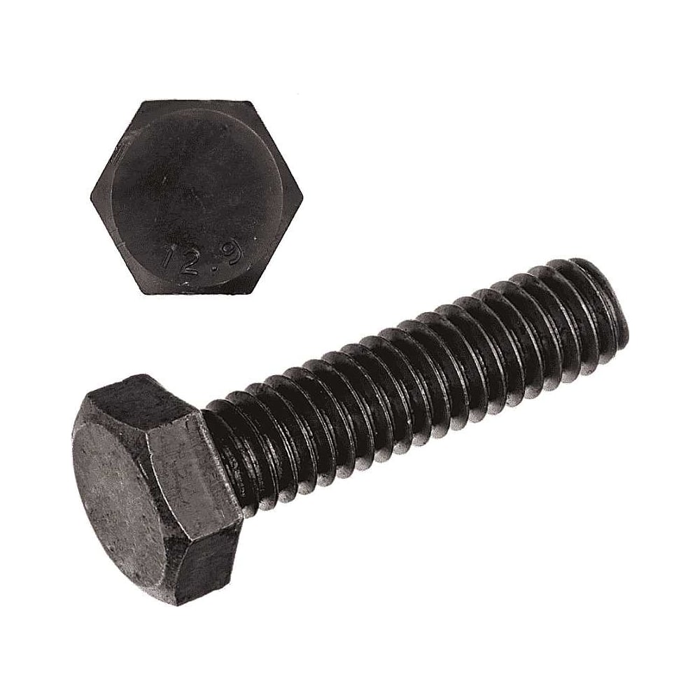 Изображение товара Болт 23 БОЛТА М6x30 мм DIN 933 высокопрочный стальной крепеж 50 шт