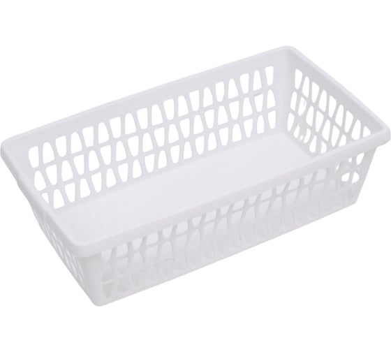 Изображение товара Корзина для хранения Martika Велетта 25x14x7см белая С712БЕЛ