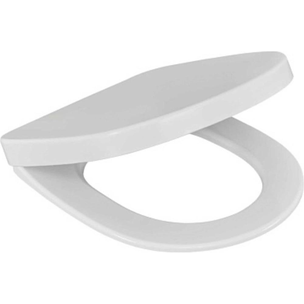 Изображение товара Сиденье с крышкой Roca DEBBA ROUND дюропласт белое с микролифтом