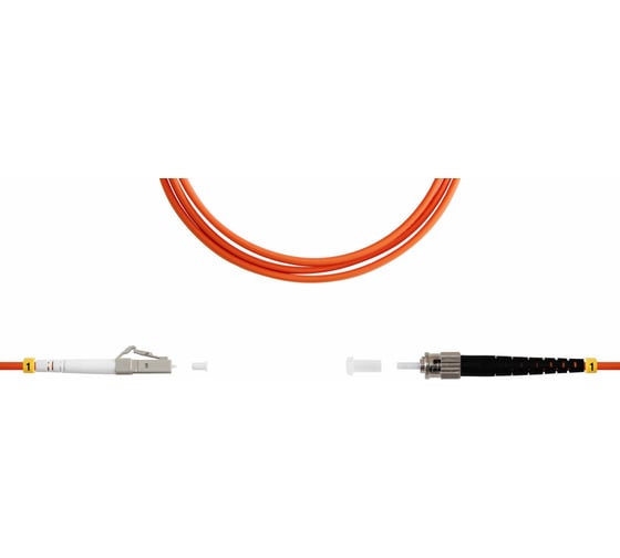 Изображение товара Оптический патч-корд TopLAN, симплексный, LC/PC-ST/PC, MM 50/125, 20 м, PC-TOP-OM2-LC/P-ST/P-20