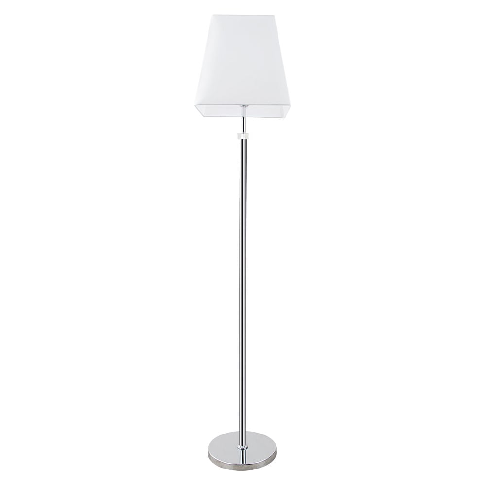 Изображение товара Торшер ARTE LAMP KENSINGTON A4098PN-1CC неоклассика белый хром 60 Вт