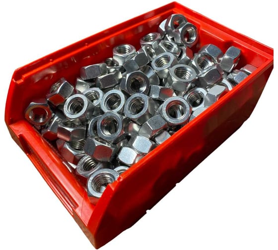 Изображение товара Гайка нержавеющая 23 Болта М12 DIN 934 А2 150 шт. с контейнером 11366