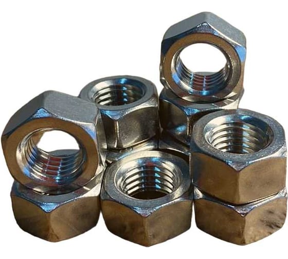 Изображение товара Гайка Нержавеющая М14 DIN 934 шестигранная 10 шт 23 БОЛТА 002661