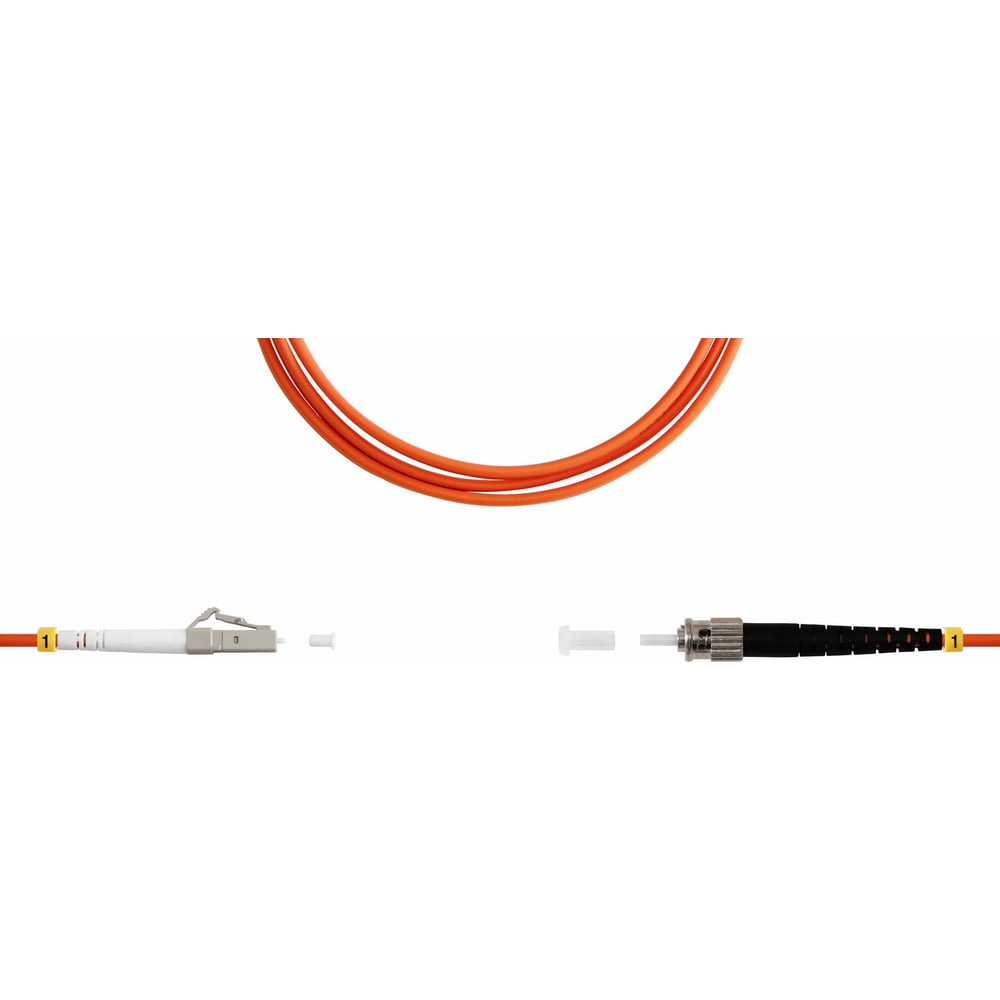 Изображение товара Оптический патч-корд TopLAN симплексный LC-ST 1 м MM 50/125 OM2 PC